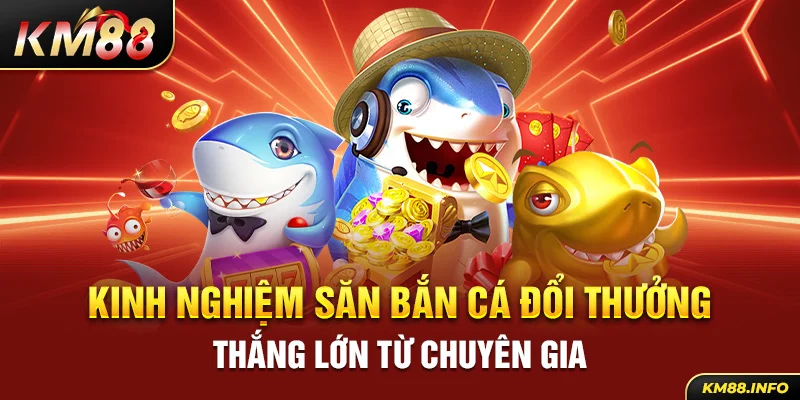 Kinh nghiệm săn bắn cá đổi thưởng thắng lớn từ chuyên gia