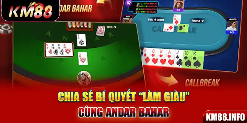 Chia sẻ bí quyết “làm giàu” cùng Andar Bahar